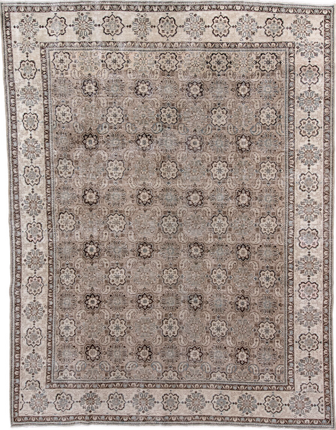 Antique Tabriz Area Rug (9' x 12')